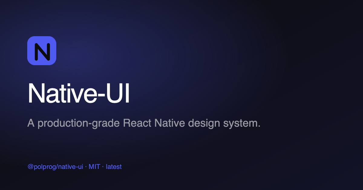 Changelog · Native-UI